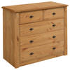 KOMMODE  in 101/87/48 cm  - Laugenfarbig/Kupferfarben, ROMANTIK / LANDHAUS, Holz/Metall (101/87/48cm) - Boxxx