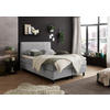 BOXBETT 140/200 cm  in Hellgrau  - Hellgrau, MODERN, Holzwerkstoff/Kunststoff (140/200cm) - MID.YOU
