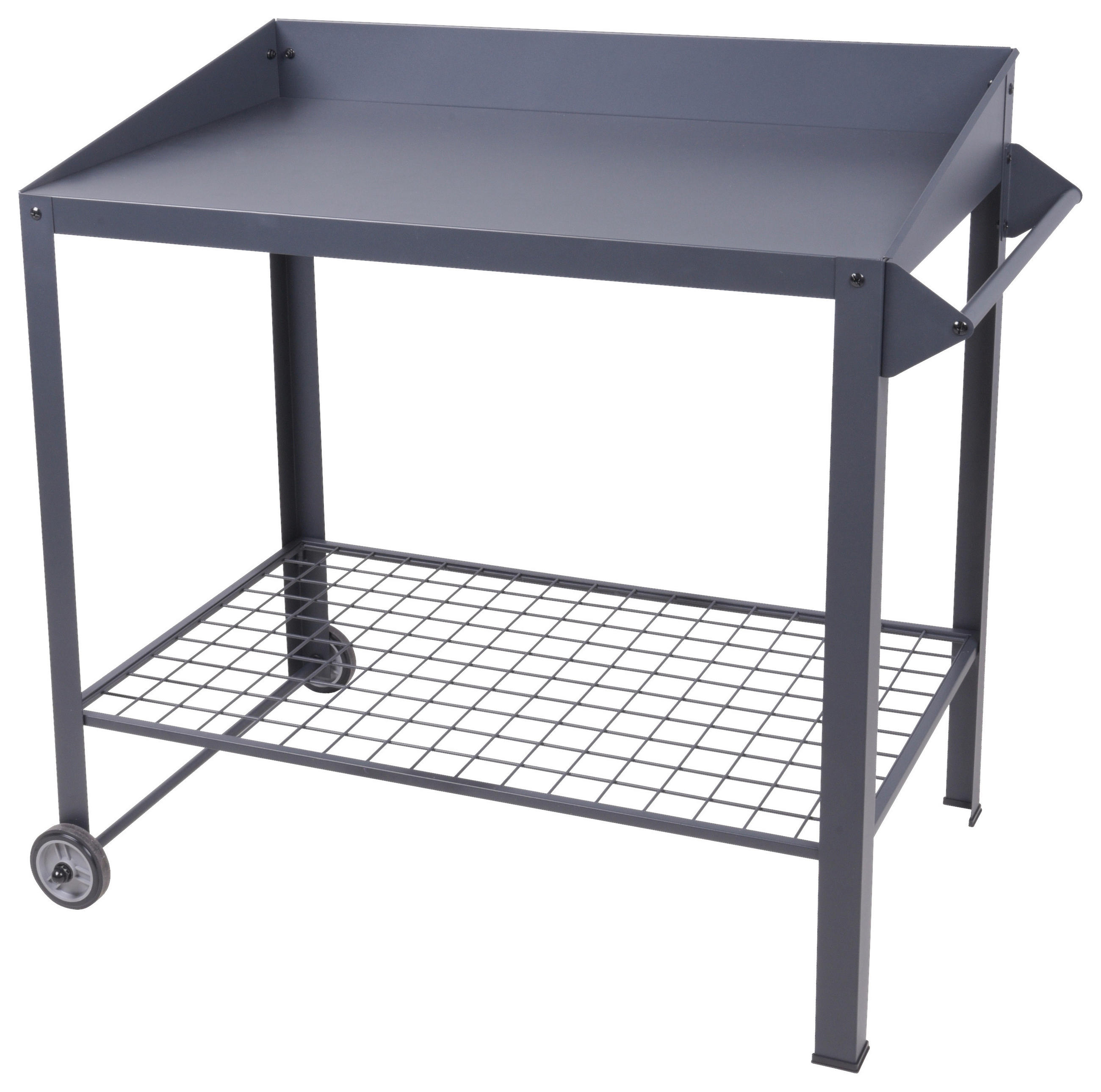 PFLANZTISCH 90/90/55 cm  - Anthrazit, MODERN, Metall (90/90/55cm)