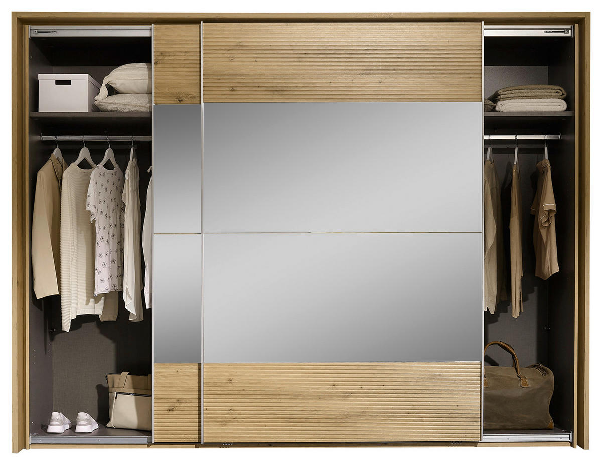 PASSEPARTOUTRAHMEN 280/218/23 cm   - Eiche Artisan, Konventionell, Holzwerkstoff (280/218/23cm) - Ti'me