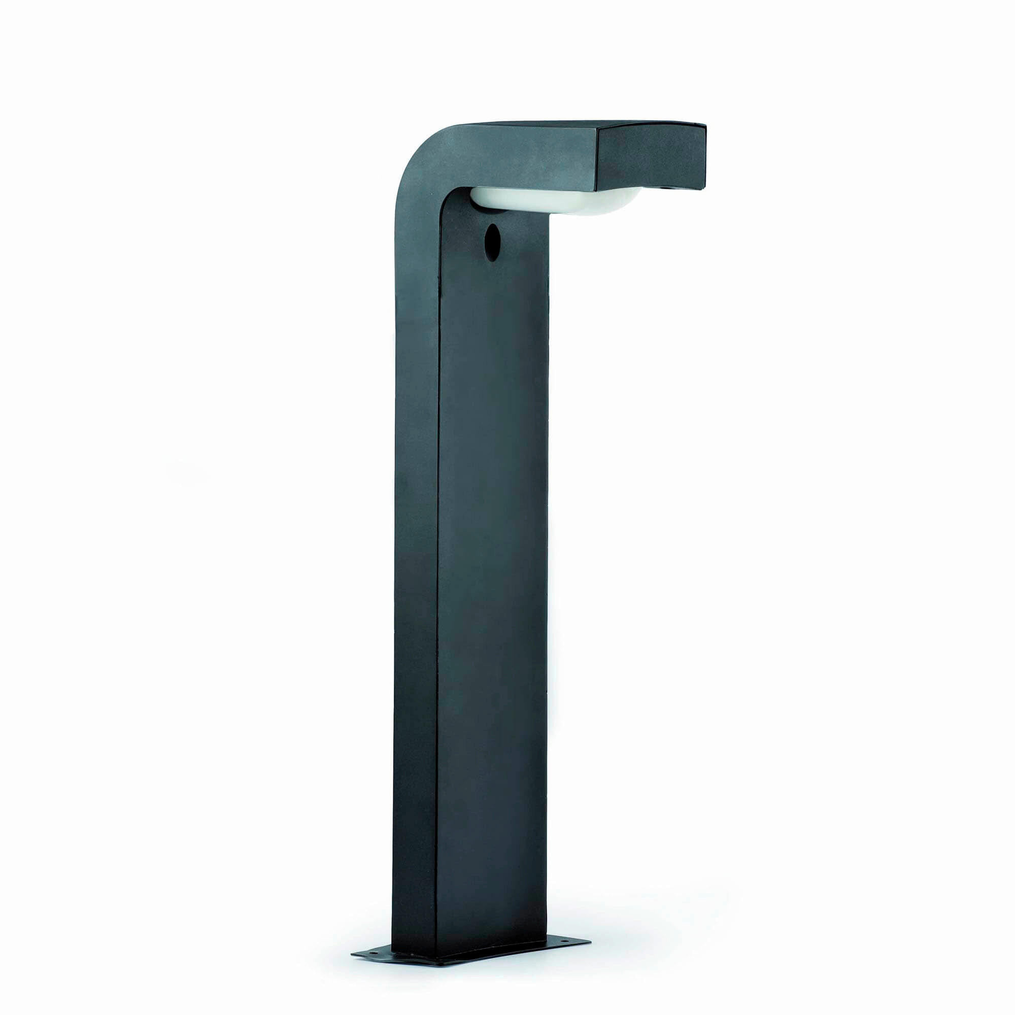Faro Barcelona Pollerleuchte Dunkelgrau 10x66x18 cm