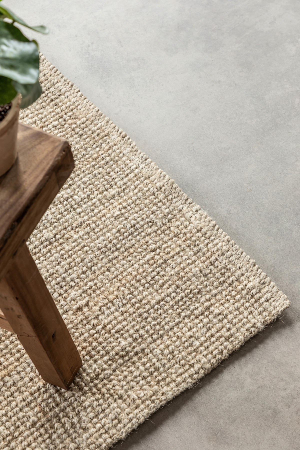 JUTETEPPICH 80/200 cm Bouclé Champagner  - Champagner, Basics, Textil (80/200cm)