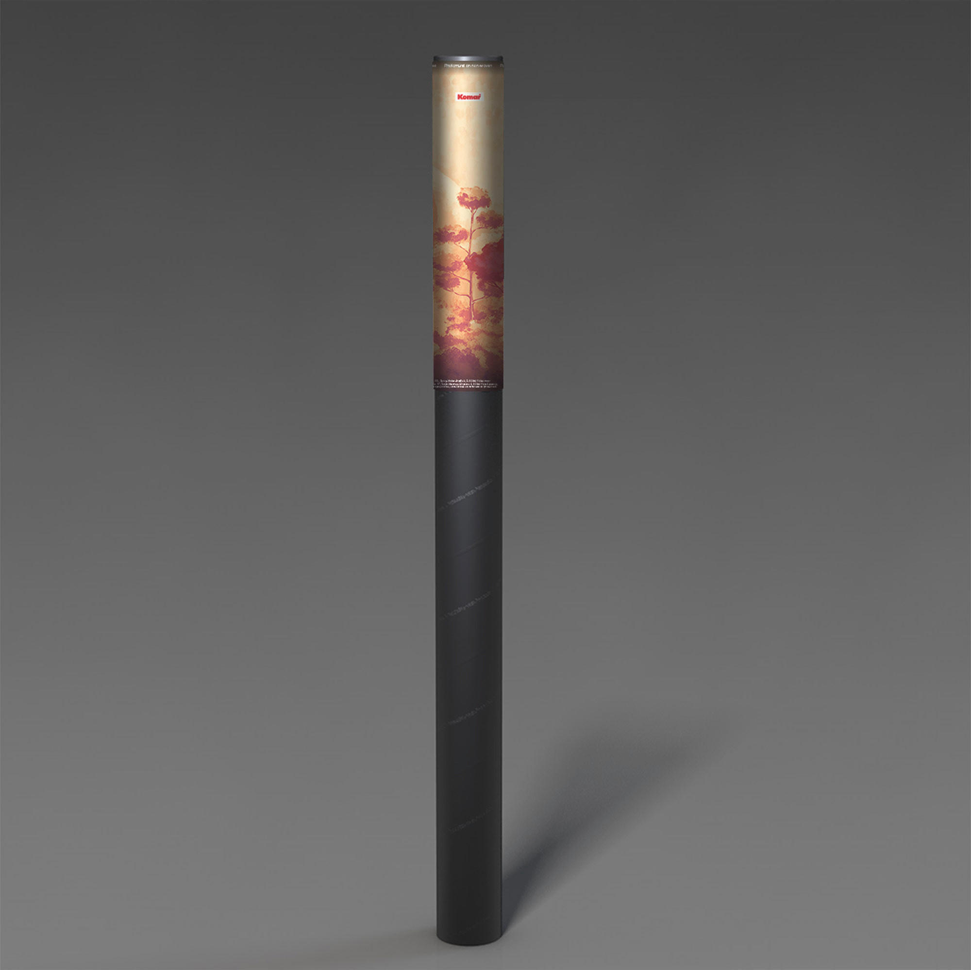 Thumbnail - Xora Vliestapete, Orange, Rosa, Rot, Bäume, 400x250 cm, Fsc, Tapeten & Wandverkleidungen, Vliestapeten