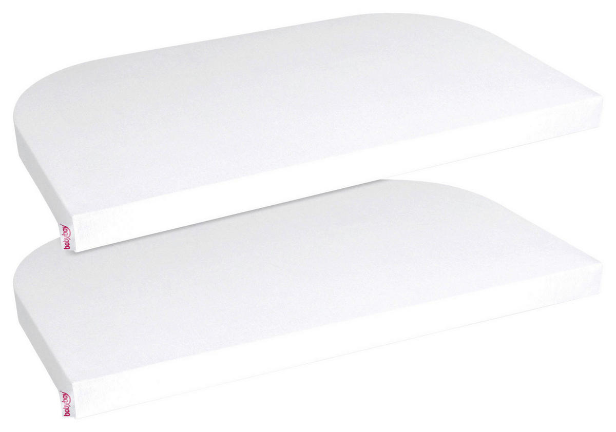 MATRATZENBEZUG - Weiß, Basics, Textil (81/42/5cm) - Babybay