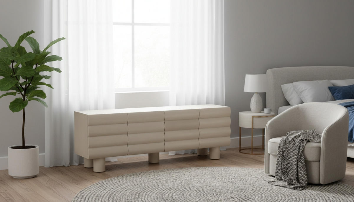 TV-BÄNK 175/60/40 cm  - taupe, Lifestyle, trämaterial (175/60/40cm) - Landscape