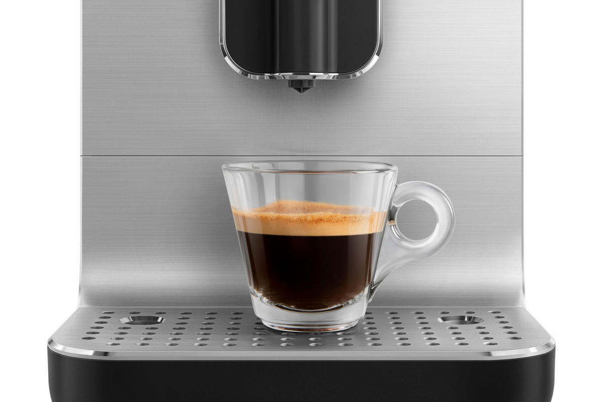 KAFFEEVOLLAUTOMAT Collezione  - Schwarz, Trend, Kunststoff (18/33.6/43.3cm) - SMEG
