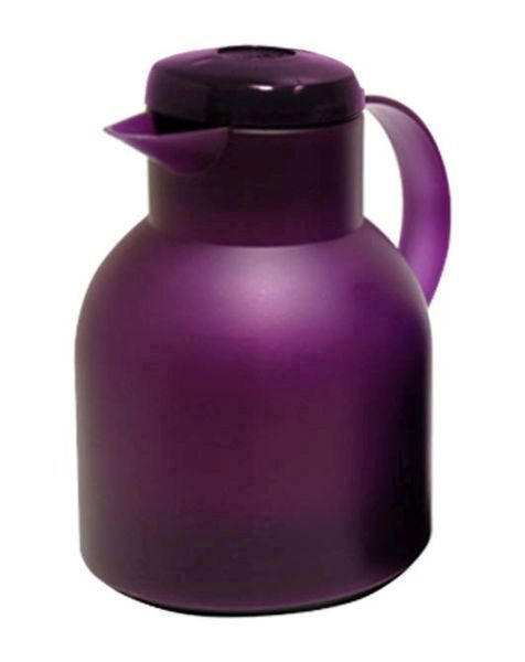 ISOLIERKANNE SAMBA 1,0 L  - Aubergine, Basics, Kunststoff (1l) - Emsa