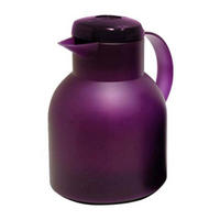 ISOLIERKANNE SAMBA 1,0 L  - Aubergine, Basics, Kunststoff (1l) - Emsa