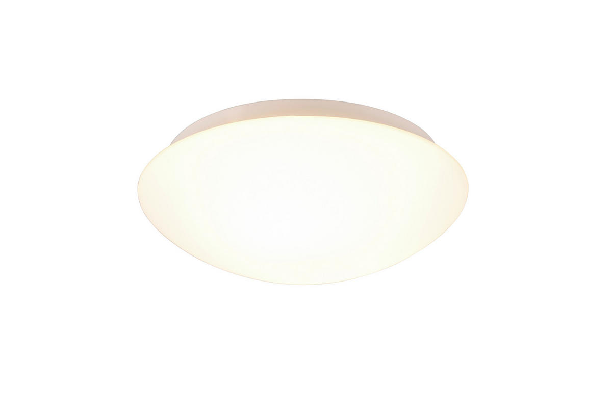 DECKENLEUCHTE  30/11 cm    - Weiss, Basics, Glas (30/11cm) - Novel