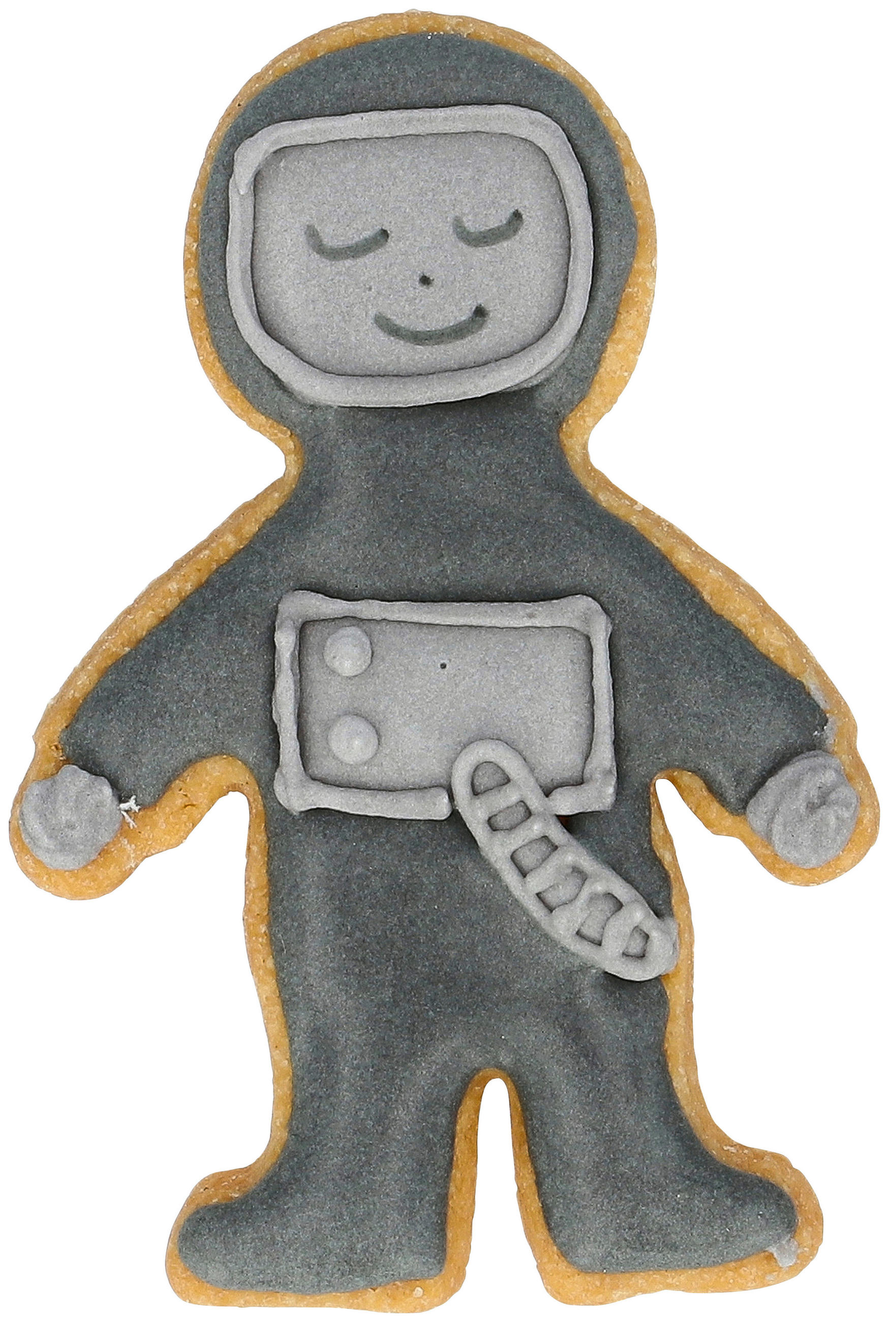 KEKSAUSSTECHFORM - Silberfarben, Basics, Metall (5,5/8,0/2,5cm) - Birkmann