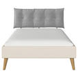 BETT 140/200 cm  in Champagner  - Wildeiche/Champagner, Design, Holz/Holzwerkstoff (140/200cm) - Carryhome