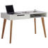 SCHREIBTISCH - Eichefarben/Weiß, LIFESTYLE, Holz/Holzwerkstoff (120/72/60cm) - Ben'n'jen SCHREIBTISCH - Eichefarben/Weiß, LIFESTYLE, Holz/Holzwerkstoff (120/72/60cm) - Ben'n'jen