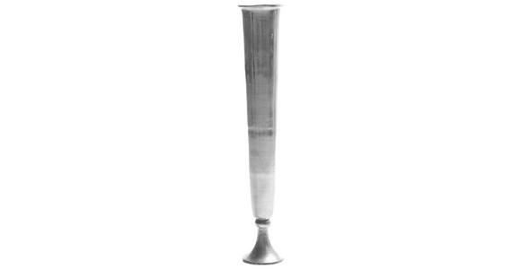 VASE 82 cm - Nickelfarben, KONVENTIONELL, Metall (17/82cm) - Ambia Home