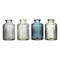 VASE Verona 10 cm  - Blau/Petrol, Trend, Glas (6/6/10cm) - Ritzenhoff Breker