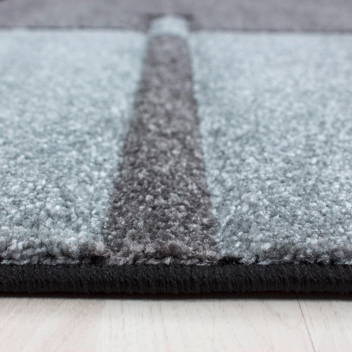 FLACHWEBETEPPICH 280/370 cm Hawaii Grau  - Grau, Basics, Textil (280/370cm) - Novel