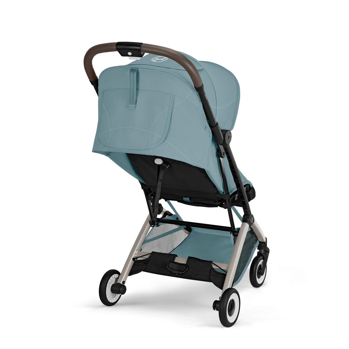 BUGGY ORFEO TPE  - Taupe/Pastellblau, Basics, Kunststoff/Textil (77/52/102cm) - cybex GOLD
