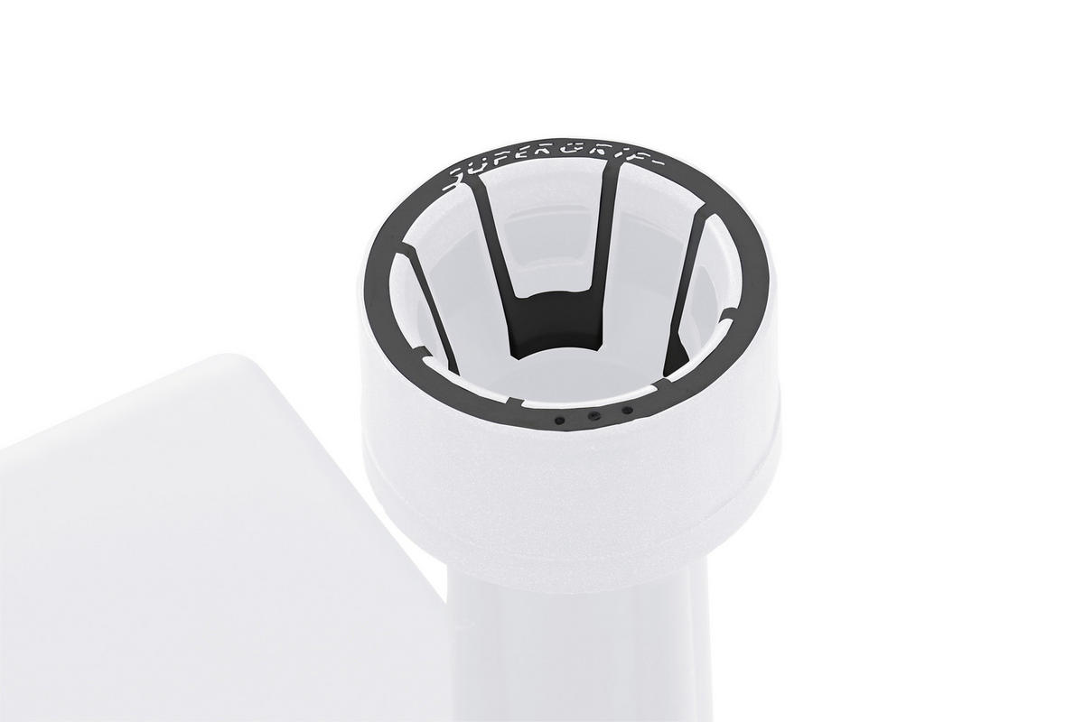 SONNENSCHIRMSTÄNDER Weiß  - Weiß, KONVENTIONELL, Kunststoff/Stein (50/9/25cm) - Siena Garden