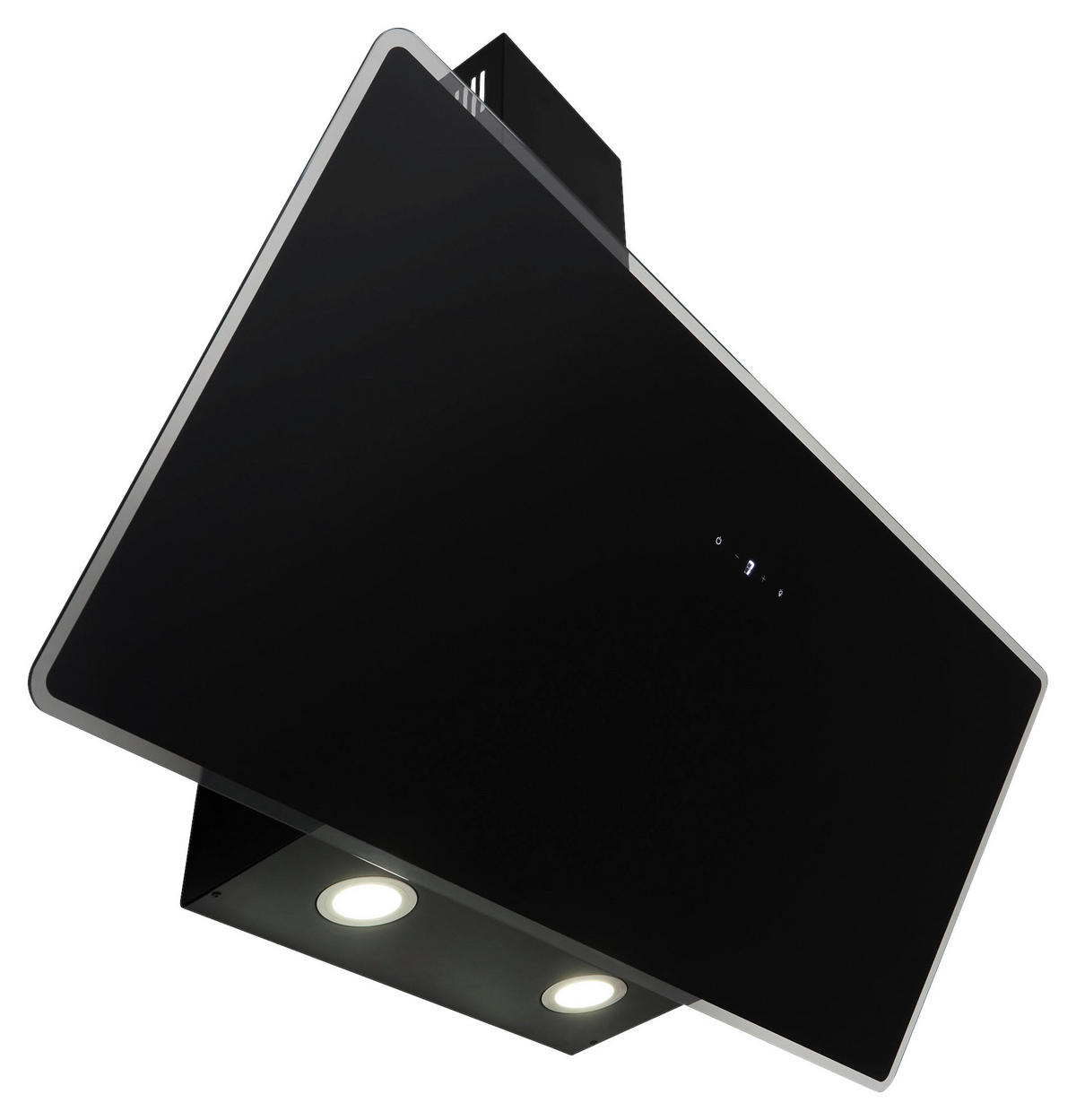 DUNSTABZUGSHAUBE CH112090S  - Schwarz, Basics, Glas/Metall (89,5/75-110/38,5cm) - Respekta