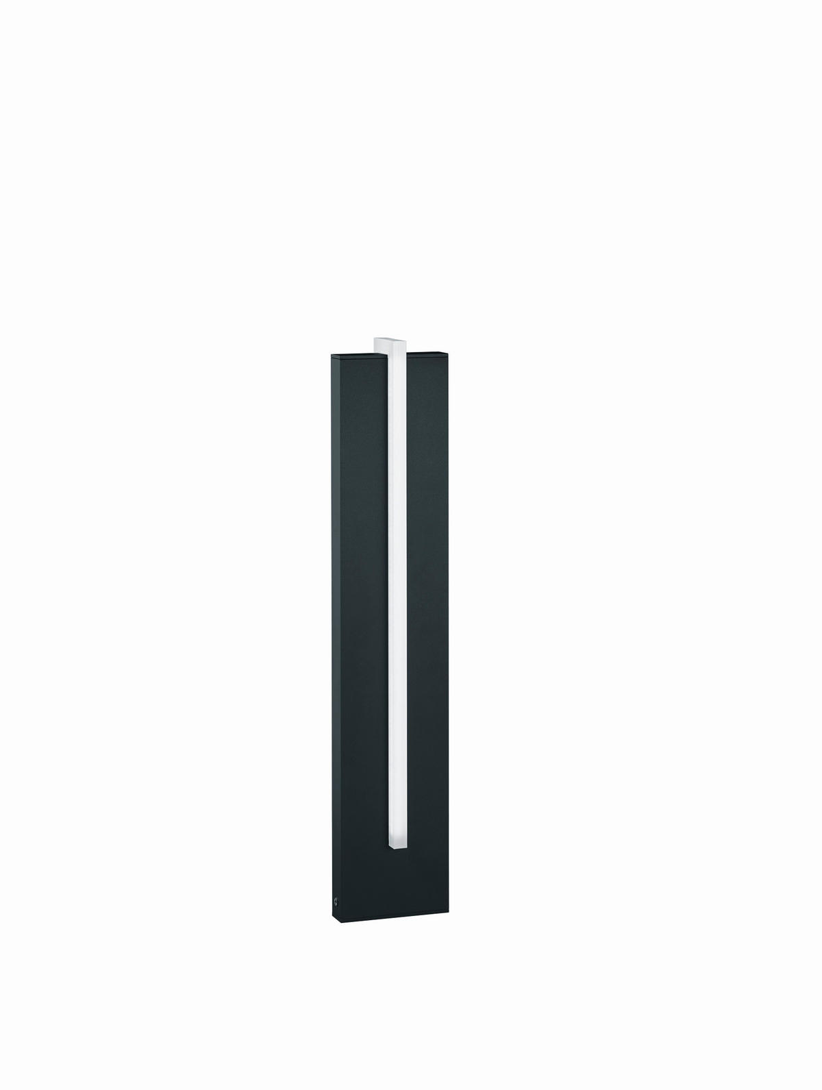 AUßENSTEHLEUCHTE 16/8/83 cm   - Graphitfarben, Design, Kunststoff/Metall (16/8/83cm) - Helestra