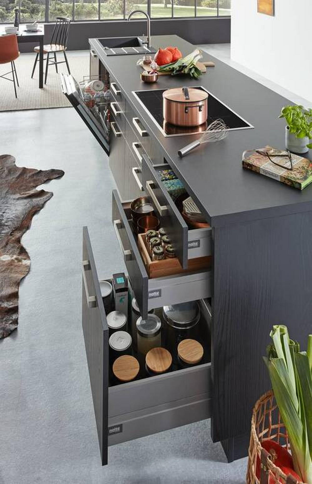 EINBAUKÜCHE   - Design, Holzwerkstoff - Dieter Knoll