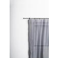 VORHANGSTANGENSET 120-210 cm  - Schwarz, Basics, Metall (120-210cm) - Homeware