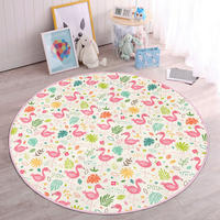 KINDERTEPPICH 150/150 cm Multicolor rund  - Multicolor, Basics, Textil (150/150cm)