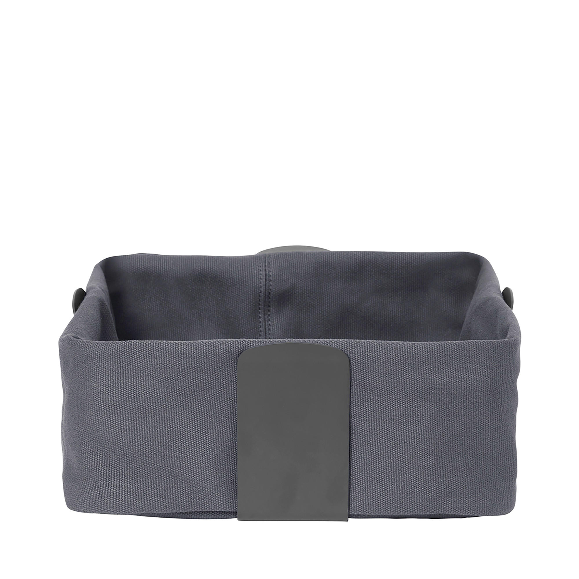 BROTKORB - Anthrazit, Design, Textil/Metall (26/10/26cm) - Blomus