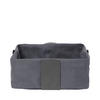 BROTKORB - Anthrazit, Design, Textil/Metall (26/10/26cm) - Blomus