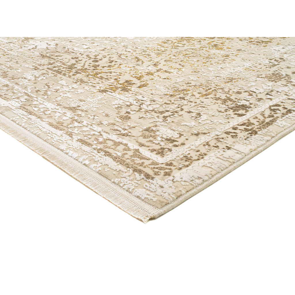 Thumbnail - Dieter Knoll Vintage-Teppich Elba, Gelb, Textil, Abstraktes, rechteckig, 120x180 cm, Oeko-Tex® Standard 100, für Fußbode...