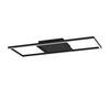 LED-TAKLAMPA Calagrano-Z 21 W 64/24/4,5 cm  - vit/svart, Design, metall/plast (64/24/4,5cm) - Eglo
