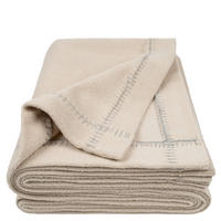 FLEECEDECKE Soft Greeny 140/190 cm  - Beige, KONVENTIONELL, Textil (140/190cm) - Zoeppritz