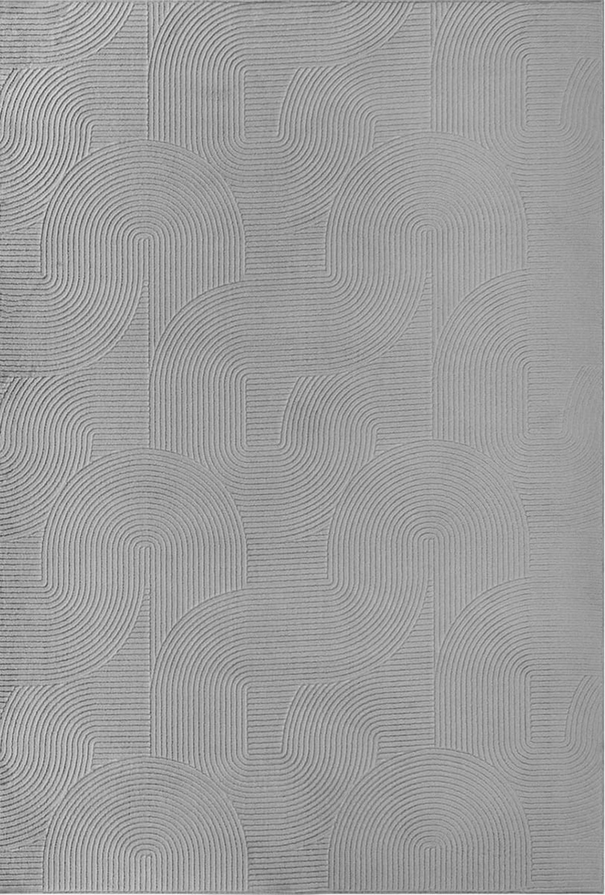 WEBTEPPICH 120/160 cm Stilo Grau  - Grau, KONVENTIONELL, Textil (120/160cm) - Novel