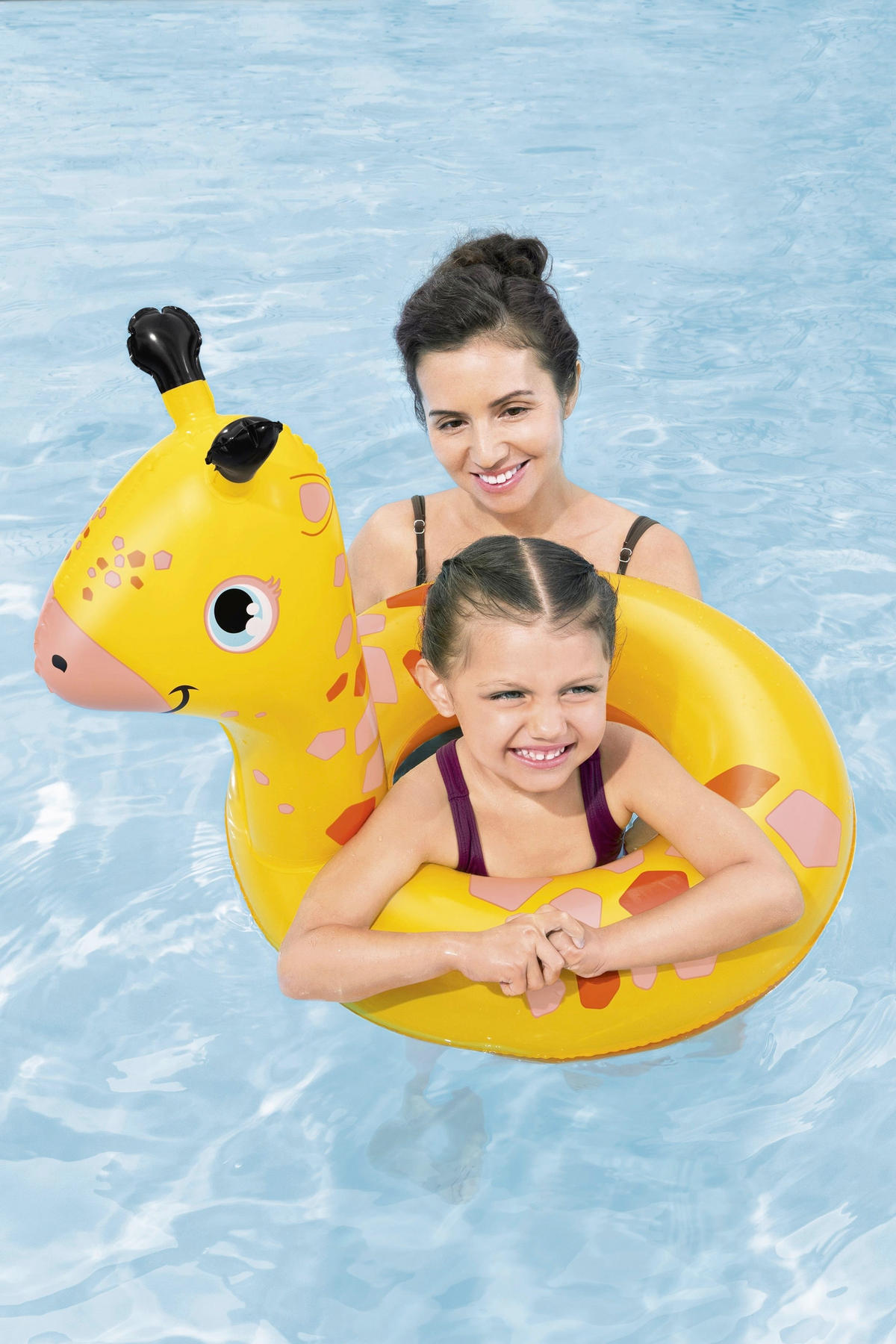 SCHWIMMRING - Multicolor, Basics, Kunststoff (55/68/57.5cm) - Bestway