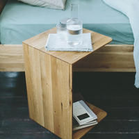 BEISTELLTISCH in Holz 40/40/60,5 cm  - Wildeiche, KONVENTIONELL, Holz (40/40/60,5cm) - Team 7