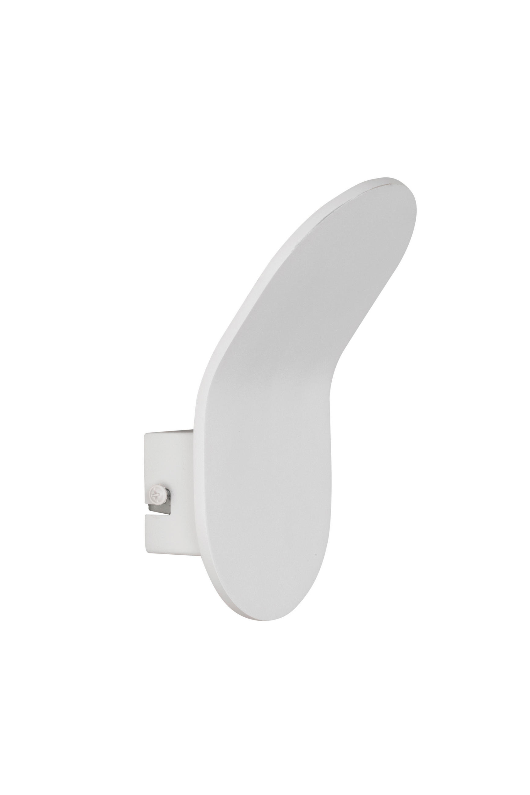 LED VÄGGLAMPA 17,7/10/9,8 cm   - vit, Trend, metall (17,7/10/9,8cm) - Novel
