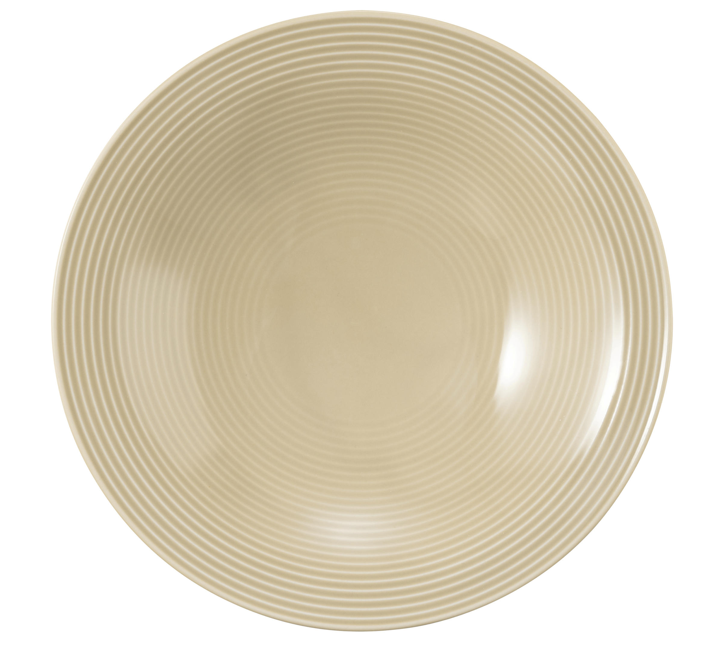 SUPPENTELLER Beat sandbeige uni  22,5/4,1 cm  - Beige, LIFESTYLE, Keramik (22,5/4,1cm) - Seltmann Weiden