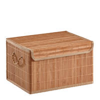 KOŠARA ZA REGAL   41/31/24 cm     - prirodne boje, Basics, tekstil/drvo (41/31/24cm) - Landscape