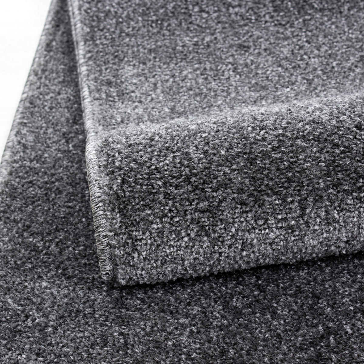 HOCHFLORTEPPICH 200/290 cm Ata grau Grau  - Grau, KONVENTIONELL, Textil (200/290cm) - Novel