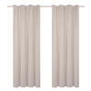 ÖSENSCHAL halbtransparent 140/160 cm   - Taupe, Basics, Textil (140/160cm)