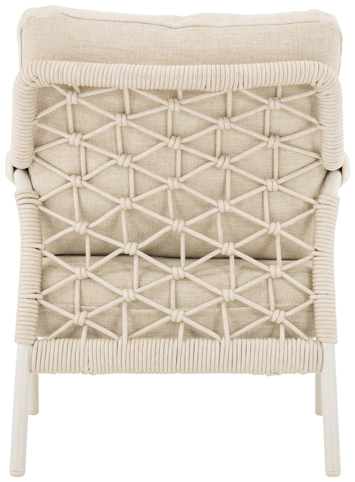 GARTENSET Metall, Textil, Stein  - Elfenbein/Beige, Design, Textil/Stein - Dieter Knoll