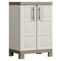 GERÄTESCHRANK 65/97/45 cm  - Taupe/Beige, MODERN, Kunststoff (65/97/45cm) - Keter