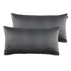 KISSENHÜLLEN-SET Marcel.Remus.Design - Alcudia anthrazit 40/80 cm  - Anthrazit, Design, Textil (40/80cm)