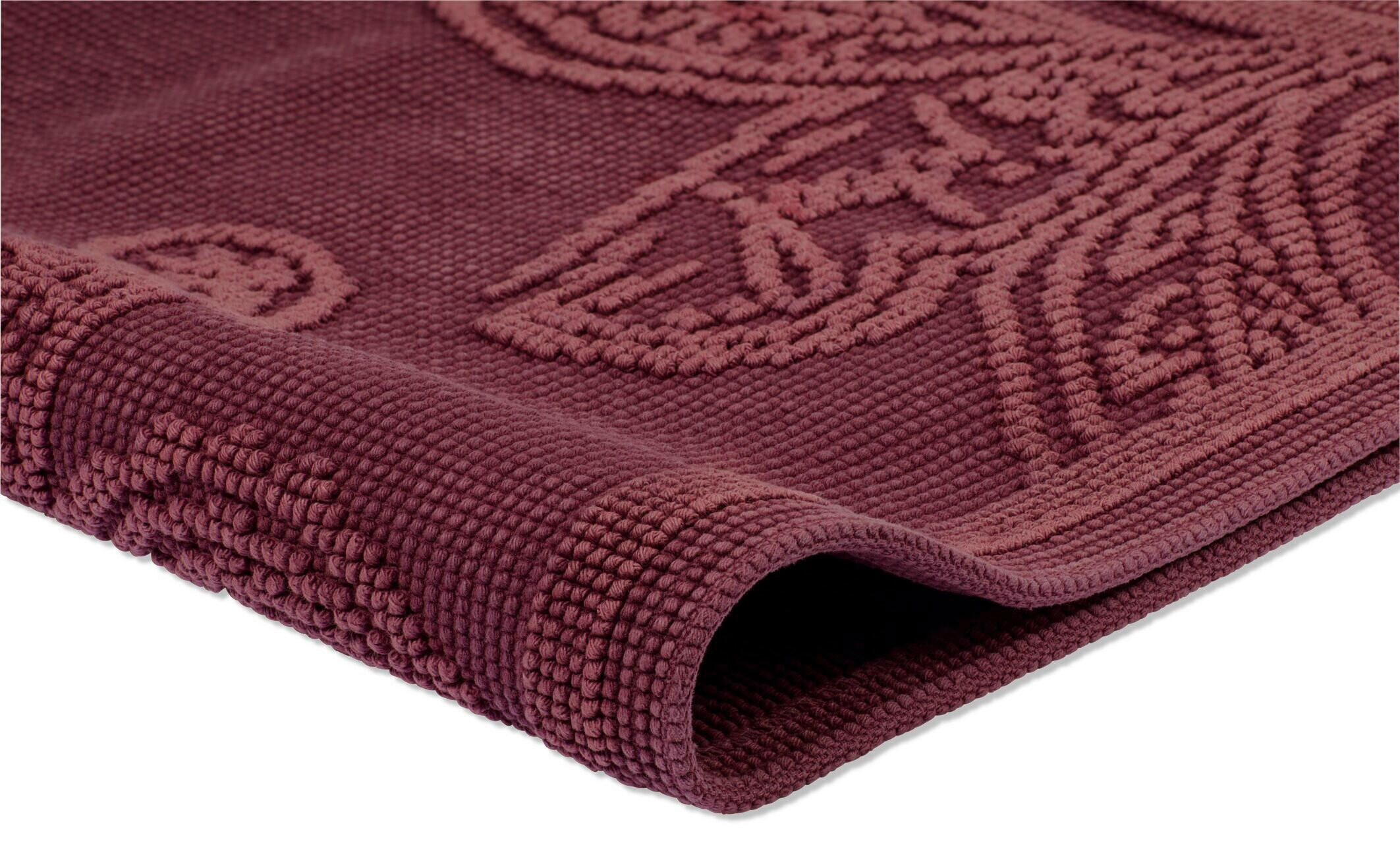 BADTEPPICH Mauve 60/90 cm  - Mauve, Basics, Textil (60/90cm) - Joop!