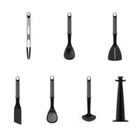 KÜCHENHELFERSET  - Dunkelgrau, Basics, Kunststoff/Metall (23/23/34cm) - Joseph Joseph