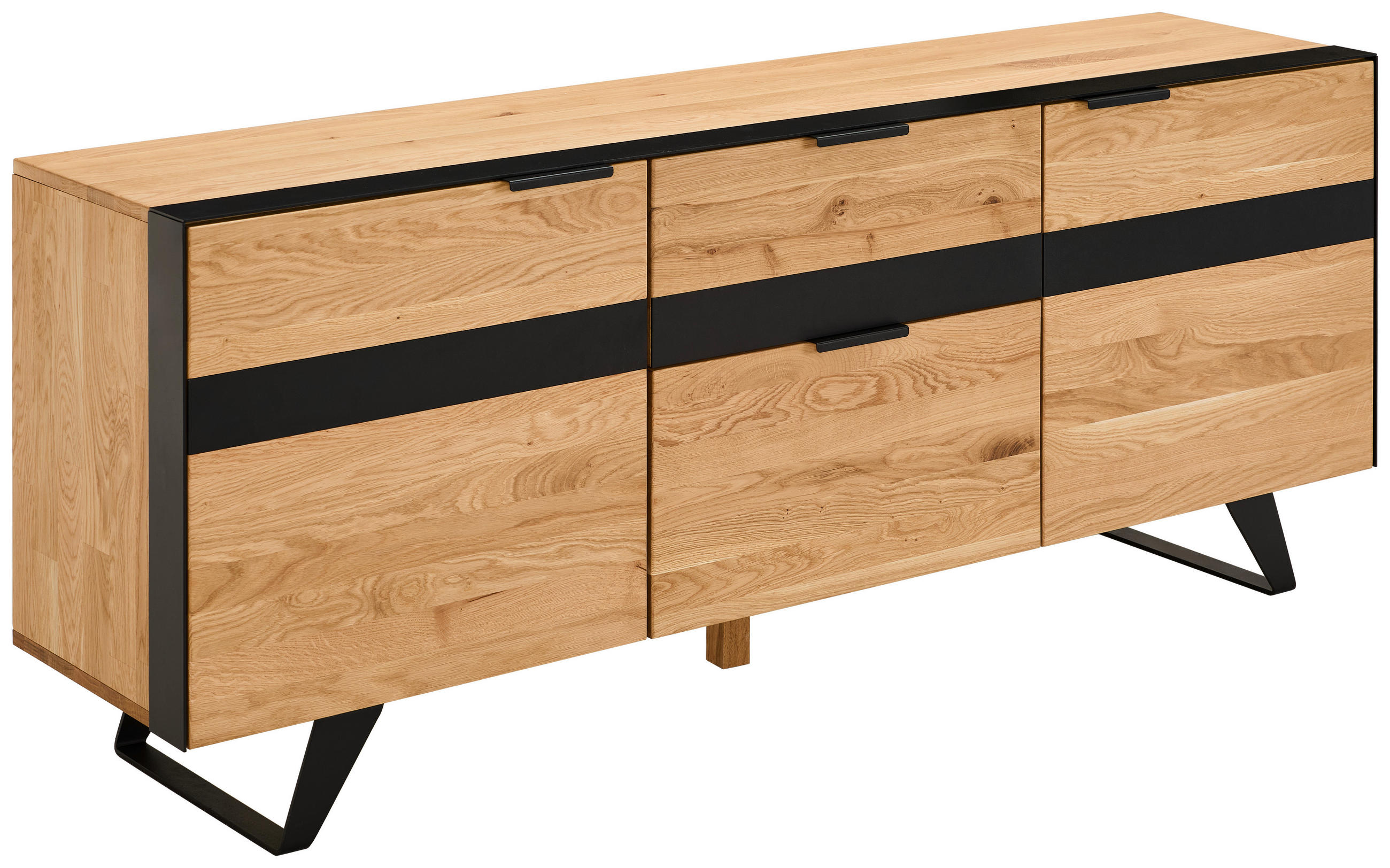 Landscape NÍZKÁ KOMODA, divoký dub, 181/62/42 cm