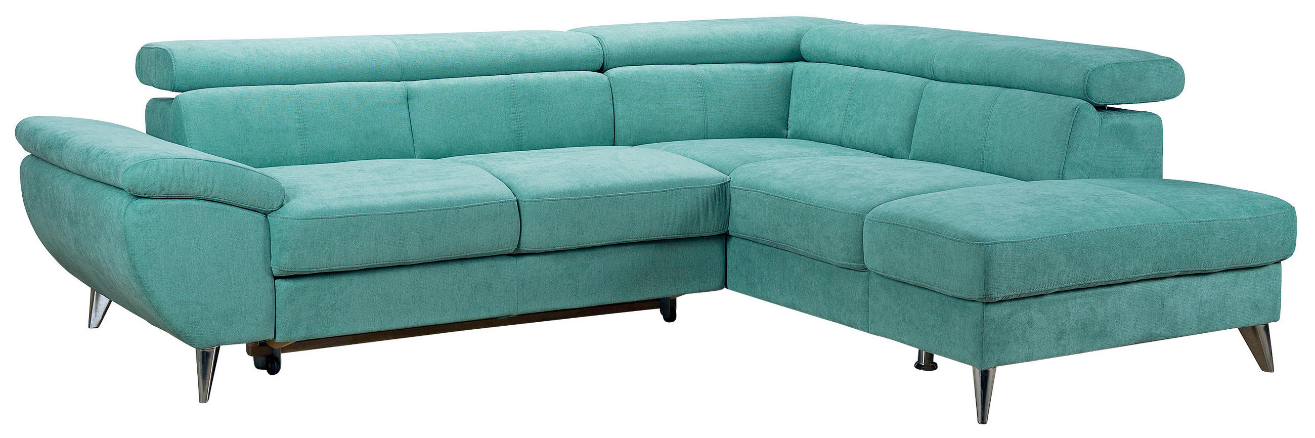 COLȚAR EXTENSIBIL turcoaz - turcoaz, Basics (260/75/207cm) - Welnova