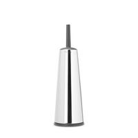WC GARNITURA SA ČETKOM  boja hroma  metal  - boja hroma/crna, Osnovno, metal/plastika (12/42/12cm) - Brabantia