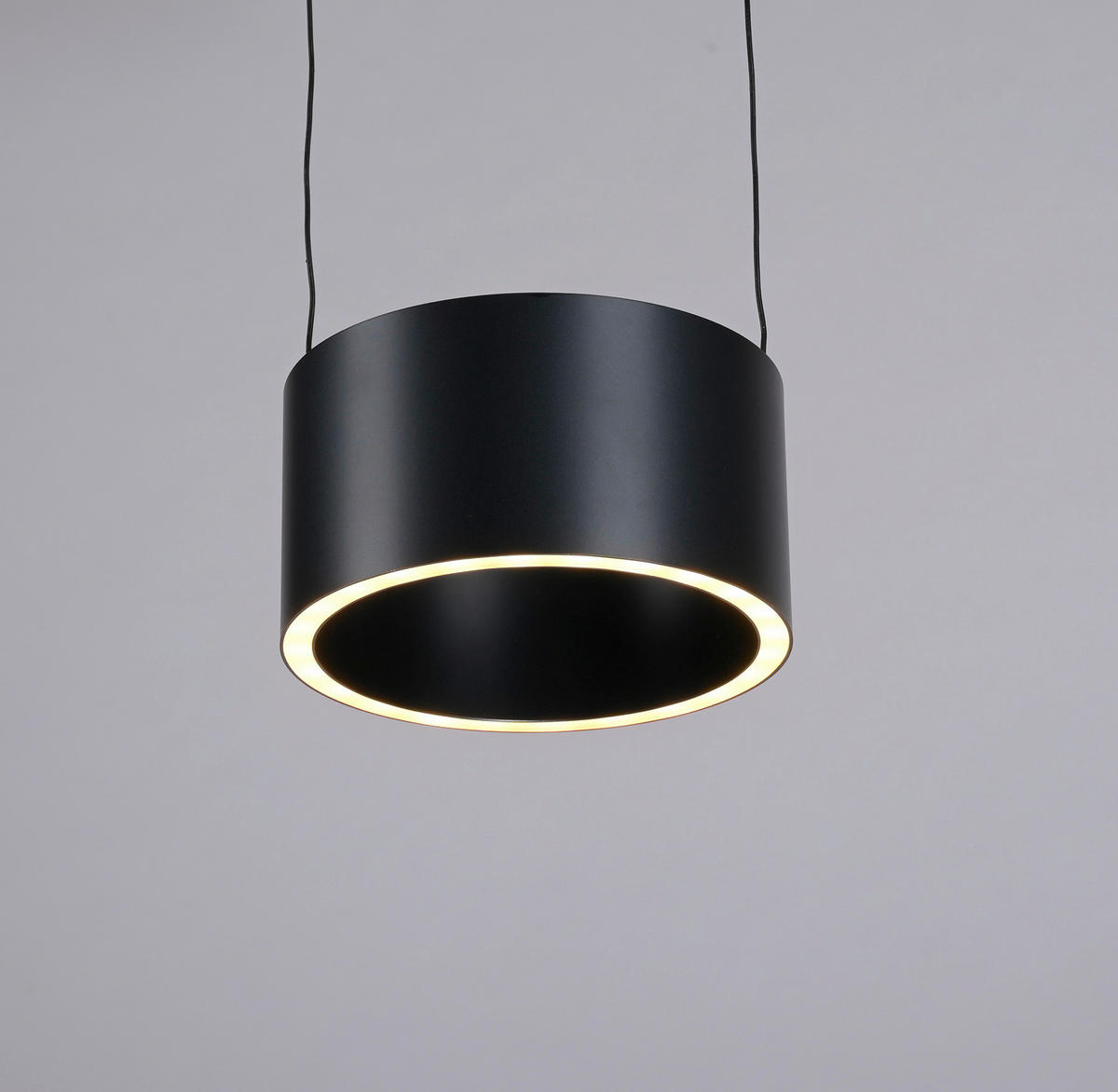 LED-HÄNGELEUCHTE 20/20/180 cm   - Grau, Design, Kunststoff/Metall (20/20/180cm) - Neuhaus PURE