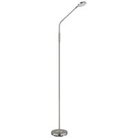 LED-STEHLEUCHTE 52/20/173 cm    - Klar/Schwarz, Design, Kunststoff/Metall (52/20/173cm) - Globo
