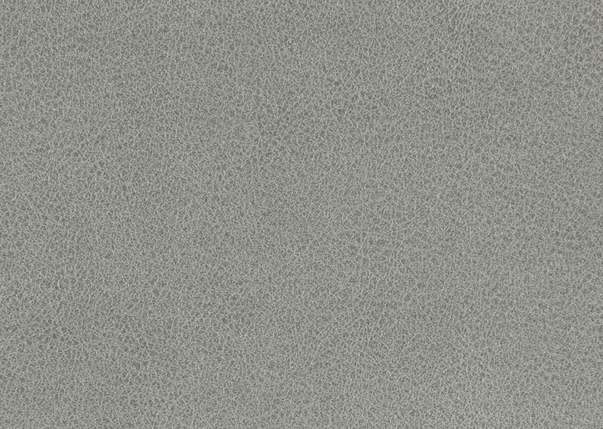 3-SITZER-SOFA Mikrofaser Grau  - Chromfarben/Beige, Design, Textil/Metall (234/86/97cm) - Hom`in